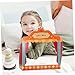 FELTECHELECTR Shadow Puppet Stage for Kids: Paper Traditional Chinese Puppet Theater - Preschool Learning and Imaginative Role-Playing Prop