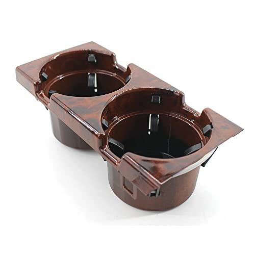 Portavasos doble consola central para BMW E46 miniatura 1