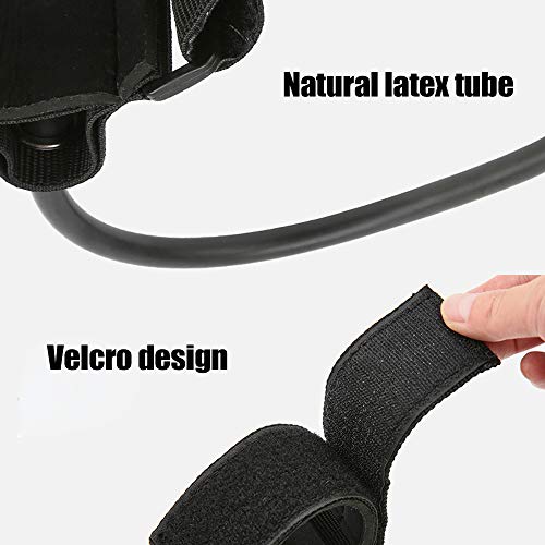 por exemplo, corda de treinamento, Andoer Cinto de resistência de treinamento de passo de mola de fo