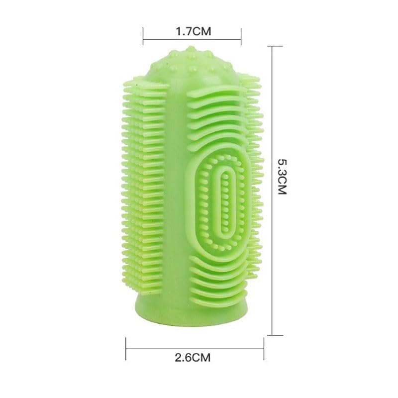 Nettoyeur de dents for animaux de compagnie Brosse à dents for chiens Brosse à dents for chiens de grande race Brosse de nettoyage des dents for chiens de petite race, chiens de taille moyenne et gran