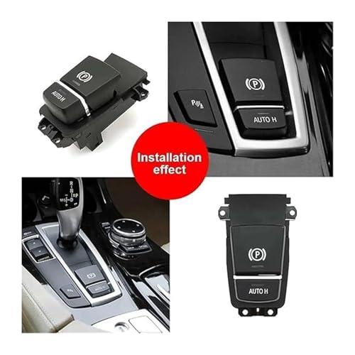 Interruptor de botón eléctrico de freno de mano para BMW Serie 5 F18 61319385029 3