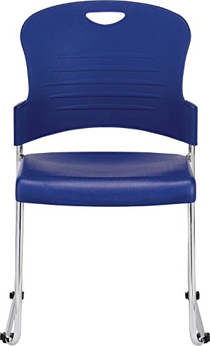 Ergohuman Raynor Eurotech S5000 Plastic Aire Stackable Chair, Navy