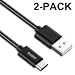 USB Type C Cable (Rpu 56kΩ), PLESON [2-PACK] USB Type-C 3.1 to USB 2.0 A Male Data Charging Cable for Nexus 5X 6P,Oneplus 3,Lumia 950/950XL,Macbook,Nokia N1,Chromebook Pixel&Type-C Devices(3.3ft)