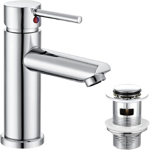 Hapilife Basin Mixer Tap with Pop Up Waste