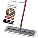 Produktbild Tyroler Bright Tools Mikrofaser Bodenwischer Mop mit feuchtem und trockenem Bezug (45 cm breit) Flexibler Silikonkopf | Professionelle Hausreinigung für Holz, Laminat, Fliesenböden, Küche, Badezimmer