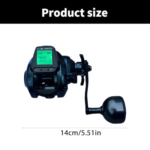 Moulinet électronique de pêche de baitcasting pour vos sessions matinales
