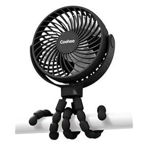 Coohea Stroller Fan Portable Fan Sm...