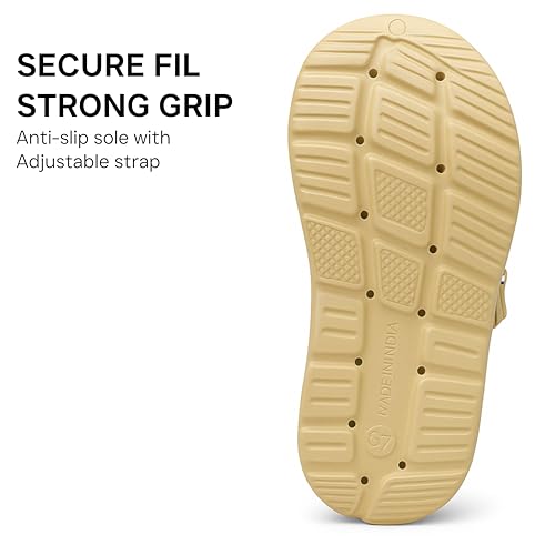 Image of ORTHO JOY Orthopedic Arch Support Clogs for Women - Comfort Slip-On Toe Post Slides with Adjustable Strap & Cushion Sole