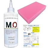 キーパー ミネラルオフ 190ml 洗車 スポンジ 車 クロス コーティング 溶剤 ケミカル シャンプー KeePer技研 道具 用品 セット 洗剤 撥水 水垢 (mo+ピンク+取説)