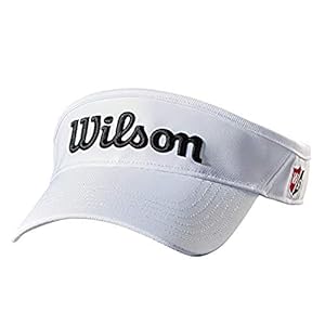 Wilson Herren Visor Weiß