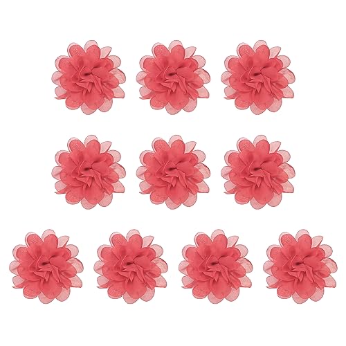 PATIKIL 3.9" Chiffon Flowers