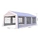 Outsunny Carpa de Jardín Cochera Gazebo 6x4m Pergola Cenador Pabellón 4 Paneles...