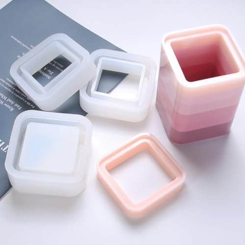Moule en silicone carré durable au design multi-couches de précision - 7