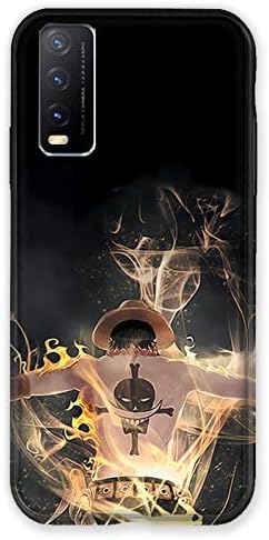 Case for Vivo Y20S Manga One Piece Ace Black