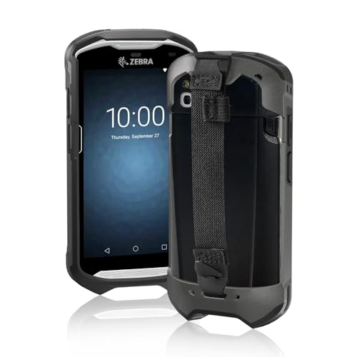 TC51 TC52 TC56 TC57 TC510K Capa com alça de mão - protetora e ergonômica para scanners de código de