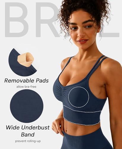 Image of BRXL Sports Bras for Women Crisscross Back Workout Gym Sport Bra