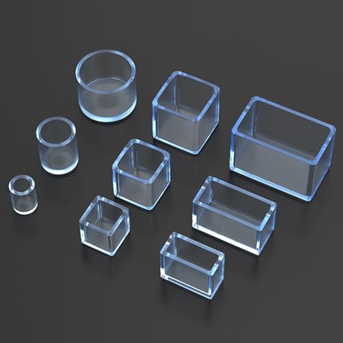 Almohadillas de silicona para patas de silla, protectores cuadrados de mesa y silla, anticolisión, antideslizantes, resistentes al desgaste, reducen el ruido, 50 x 50 mm, perfecto para muebles del