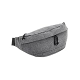 300D Polyester Large main compartment Discrete zippered back panel pocket Adjustable webbing belt with secure clip fastener Dimensions: 47 x 20 x 8 cm