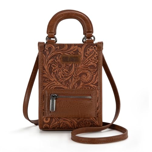 Image of Montana West Western Women's Crossbody Handbag Ladies Crossbody Bags for Women Designer Top Handle Handbags