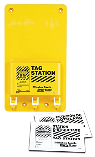 Master Lock Tag Holder, Includes 12 Tags