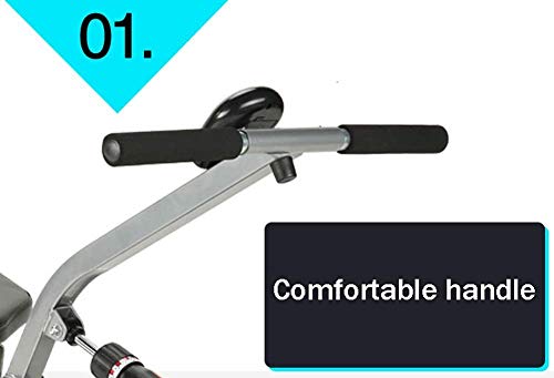 Image of Foldable Rowing Machines Rowing Machine for Home Use Cardio Rower Workout Fitness Body Indoor Gym Full Body Training Super Smooth Slideway Suitable for Home Fitness Exercise