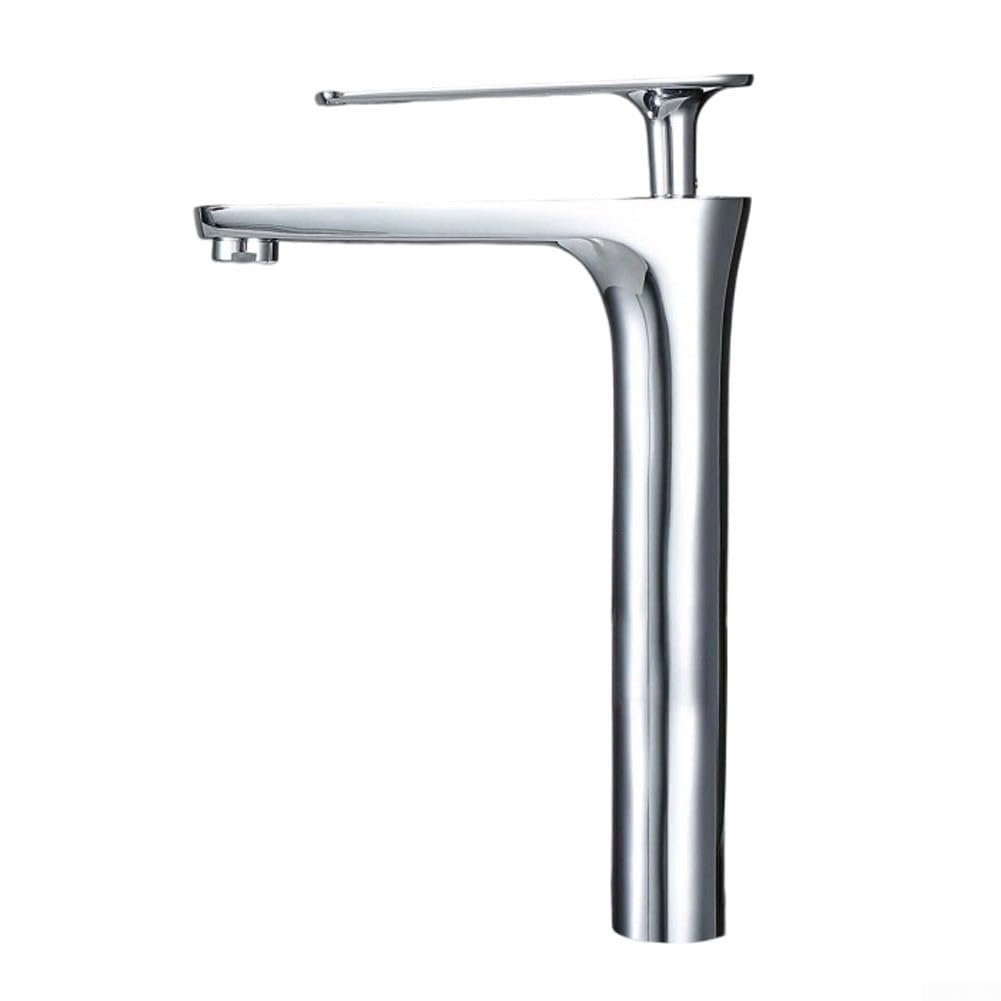 Robinet haut de salle de bain en cuivre mitigeur pour lavabo moderne