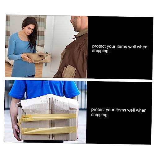 GLEAVI 100 Peças Saco De Correio Envelopes Transparentes Recipientes De Plástico Transparente Sacos