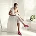 PIZZ ANNU Women's Diana Low Wedge Sandals Sparkly Rhinestone Open Toe Fashion Dress Shoes for Woman Lady in Bridal Dance Evening, Hot Pink 6