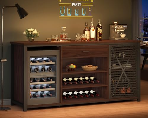 Luxury Wooden Wine Bar Cabinet