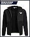 Reebok Mens Fleece Jacket - Lightweight Polar Fleece Zip Up Winter Jackets for Men - Gym Workout Running Outdoor Mens Jacket, Size Large, Black Ink