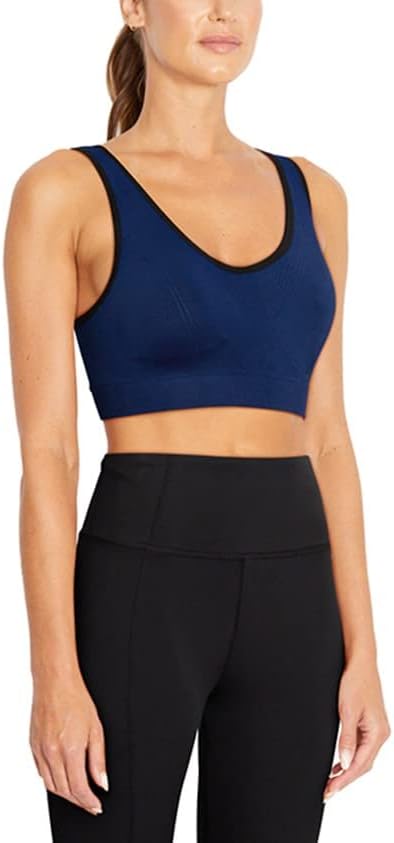 Bally Total Fitness Womens Cassia Seamless Sports Bra - Image 3