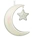 Hallmark Keepsake 2017 Godchild, You Shine Moon and Stars Premium Porcelain Dated Christmas Ornament
