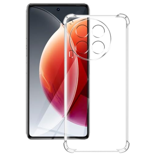 Image of Back Cover Shockproof Silicone Protective Back Case for Tecno Camon 30 Premier 5G -Transparent