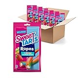 SweeTARTS Ropes Twisted Rainbow Punch, 5 Ounce, 6 Count