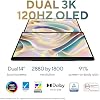 Laptop ASUS Zenbook Duo, Intel Ultra 9-285H, 32GB LPDDR5X RAM, SSD PCIe de 1TB, pantalla táctil OLED de 14'' 3K (2880x1800), gráficos Intel Arc, teclado retroiluminado, Windows 11 Pro, color gris tinta, outlet 6