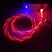 SN-RIGGOR 3 Packs Glow in The Dark Type C Cable Cord Led Light Up USB Type C Charging Cable Led Flowing USB C Charger Cord for Samsung Galaxy Note 10/Galaxy Note 9/Note 8/S10/S9 (Blue/Green/Red)