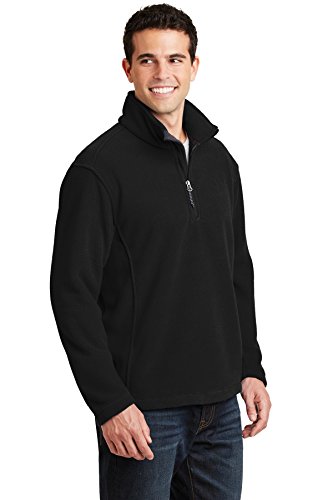 Port Authority Fleece 1/4-Zip Pullover Black4
