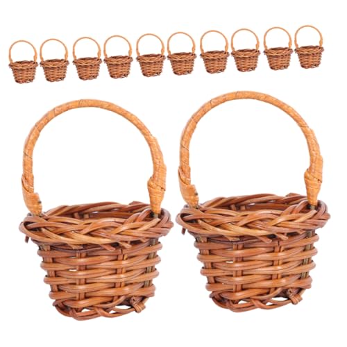 Petits paniers de Pâques miniatures pour cadeaux de fête prénatale