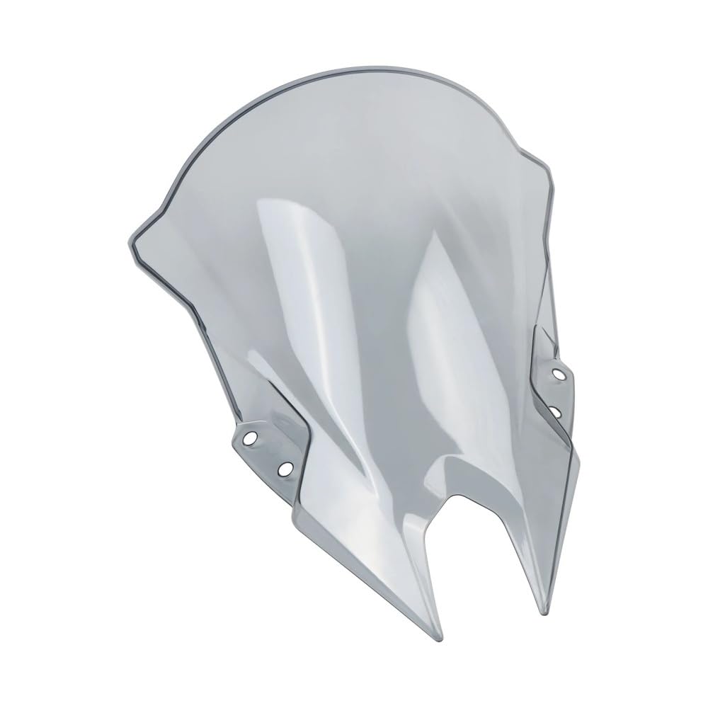 Dla Kawasaki Ninja500 SE 2024-2025 Podwójna Szyba Przednia Motocykla Szyba Motocyklowa(Light Gray)