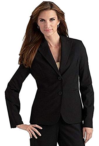 Jones New York Women's Platinum Stretch Black Jacket Size 4