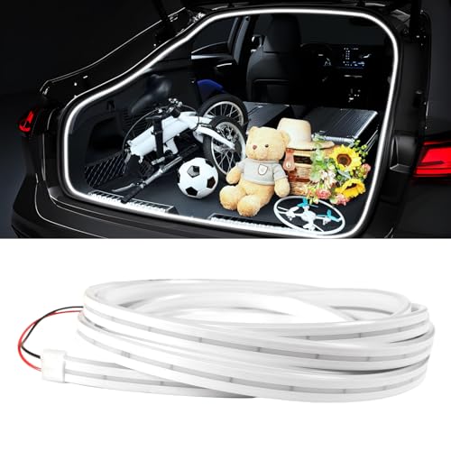 Bande lumineuse du coffre de voiture étanche flexible à LED blanche de 4m