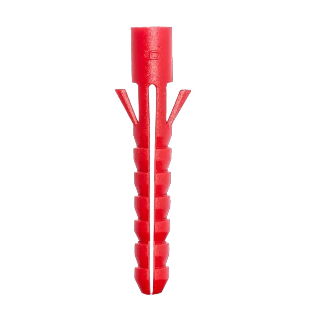TOPPEX 2 Inch / 50 mm Plastic Wall Plugs | Rawl Plugs | Nylon Plugs | Gitty & Screw Sleeve | Pack of 100 Pcs-image-45