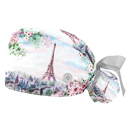 Chapeaux bouffants JDEZ anti-cheveux rebelles : casquettes de travail confortables