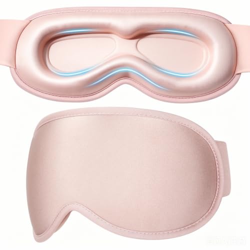 GRIFEMA Antifaz para Dormir 100% Opaco, Máscara 3D Sin Presión Ocular