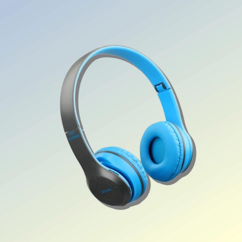 icall Latest P47 Wireless iC-154 Headphone with Mic & SD Card Slot Bluetooth Headset-image-38