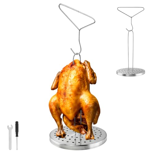 Stainless Steel Turkey Fryer Stand Kit Turkey Fryer Hook with Base Rack