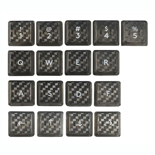 Coque de clavier en fibre de carbone antidérapante pour G915 G913 TKL