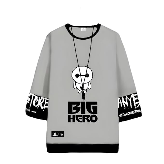 LilBits Kids Boys Cotton Blend Graphic Print Round Neck T-Shirts-image-40