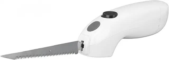 Imagen relacionada con Cuchillo Eléctrico, Cuchillo Eléctrico Inalámbrico para Filetear, Acero Inoxidable, Cuchillo Eléctrico para Carne, Cuchillo para Trinchar, Cuchillo de Cocina para Pavo, Pan,