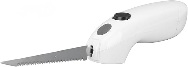 Faca Elétrica, Sem Fio, Recarregável, Fácil, Fatia, Faca Elétrica, Lâminas de Aço Inoxidável, Faca de filé, Faca Portátil, para Cortar Carnes, Pão, Aves, Peru, Cortador de